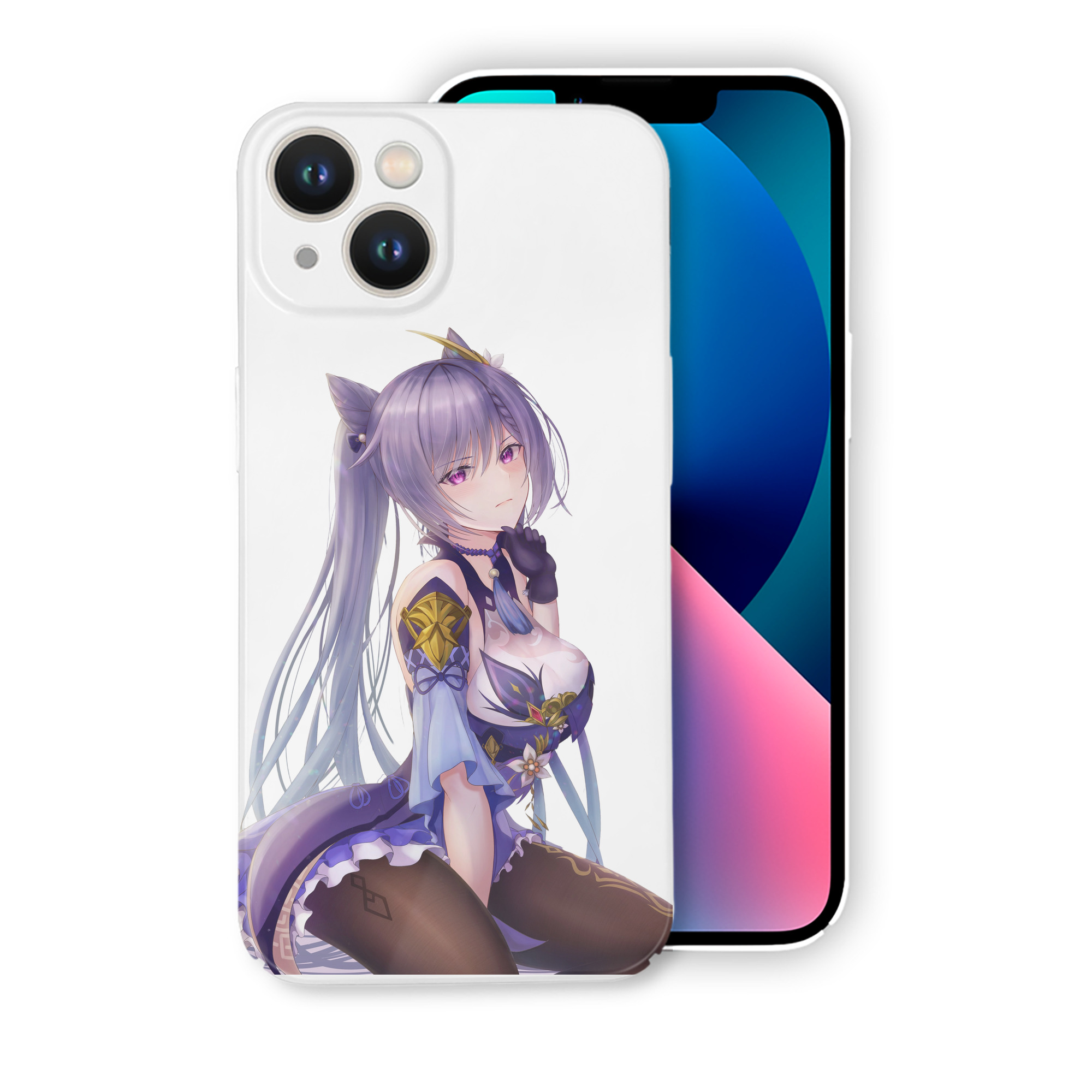 げんし神 刻晴 こくせい genshin Kokusei 【iPhone 14シリーズ対応】ハードケース